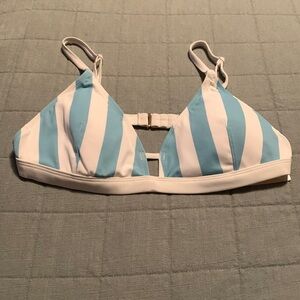 NEW LIVELY The Busty Bralette Cabana Strip SZ L